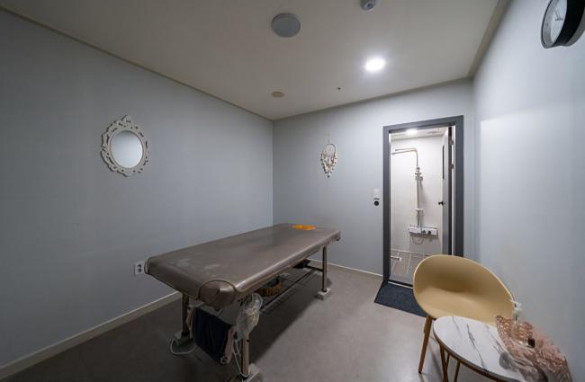 동탄역 인근 스웨디시 서비스가 제공되는 라인테라피의 전체 시설