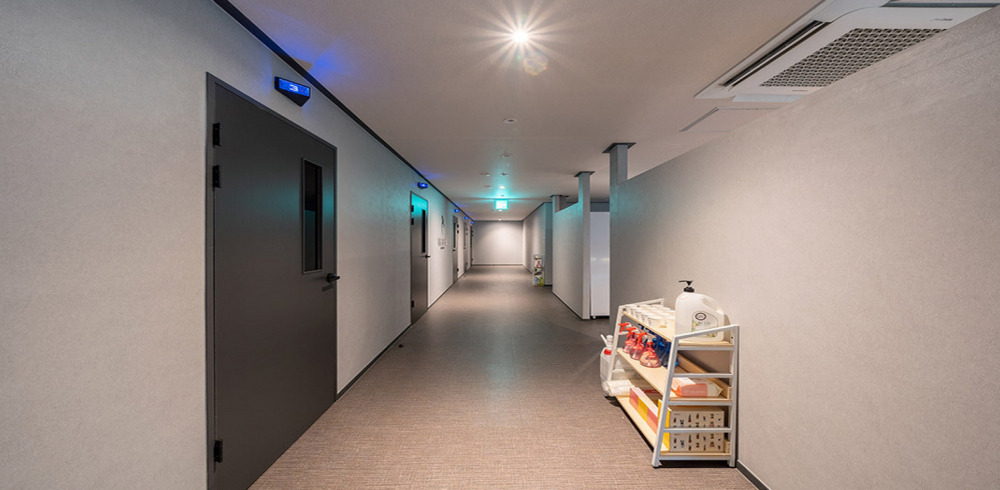 스웨디시 서비스가 제공되는 궐동 달콤테라피 매장 내부 사진