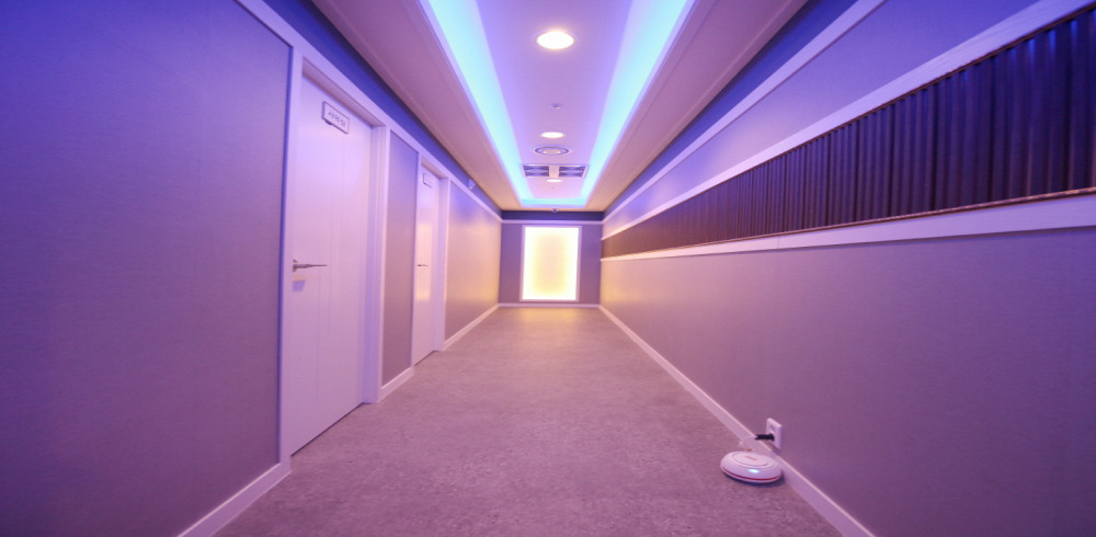 한국마사지 서비스가 제공되는 고덕동 MC마사지 매장 내부 사진