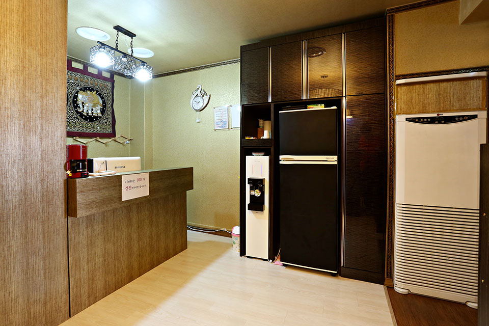 월계동 태국마사지 전문 M4U의 깔끔하고 정돈된 내부 전경