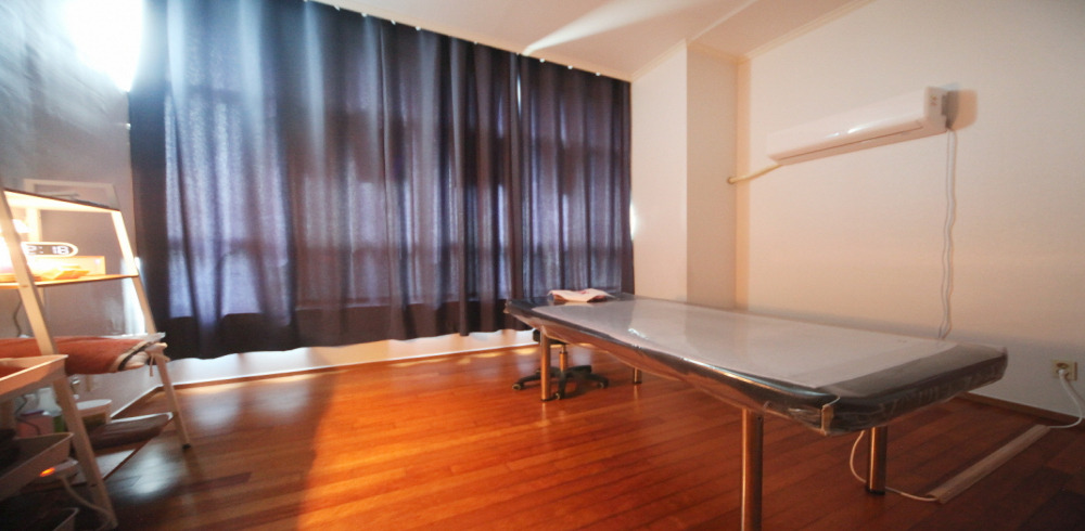 상계동 한국관리사 마사지샵 뉴욕스웨디시의 쾌적한 관리실 내부 모습