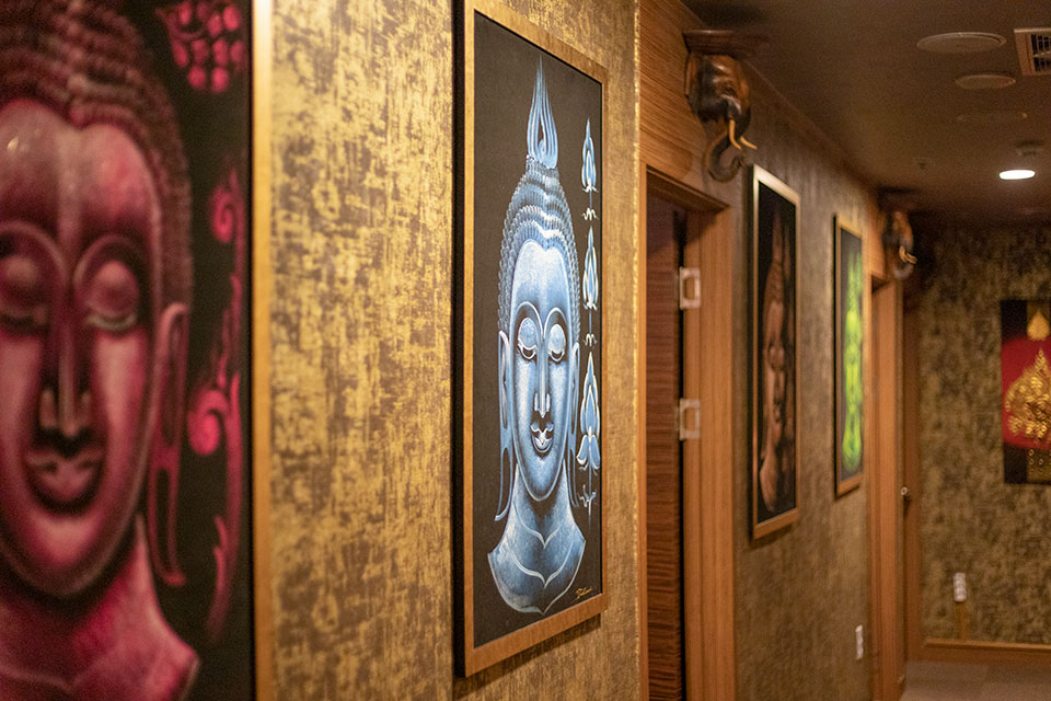 태평역,모란역에 위치한 타이, 아로마 서비스 가능 휴타이마사지 시설