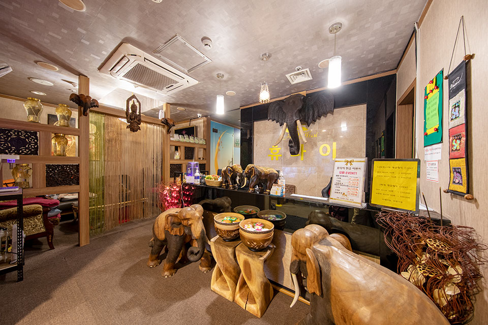 태평역,모란역 인근 마사지 잘하는 곳 휴타이마사지 청결하게 관리된 내부 시설