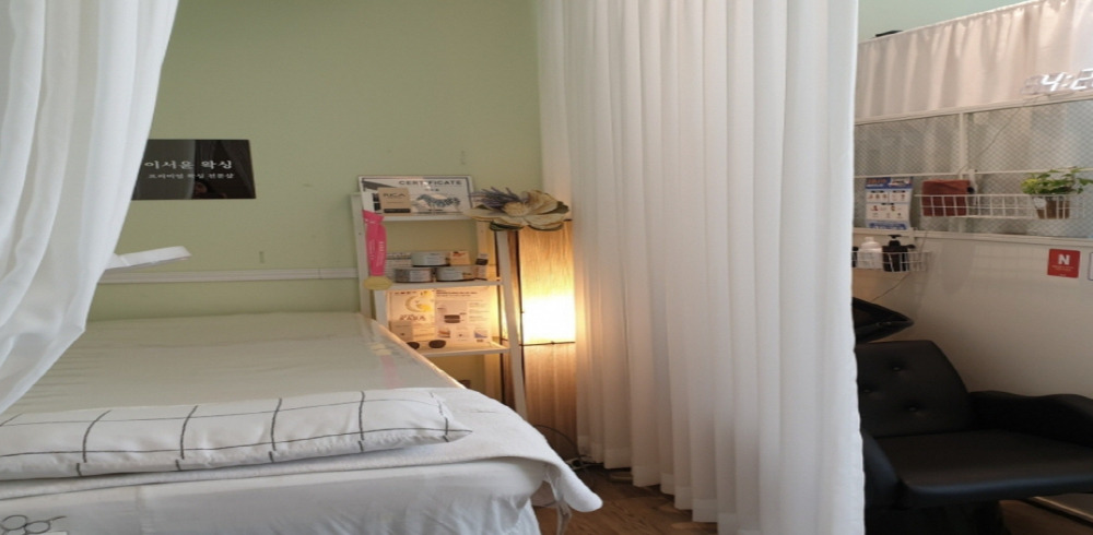 동천역,오리역 주변 케어셀라분당오리점 매장 주요 시설 및 인테리어 사진