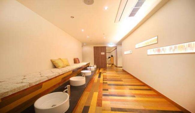 중국마사지 서비스가 제공되는 연동 썬테라피 매장 내부 사진