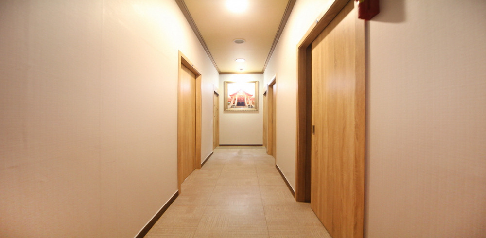 태국마사지 서비스가 제공되는 진안동 타임마사지 매장 내부 사진