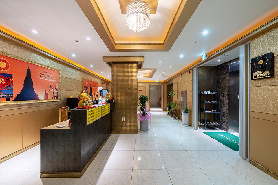 타이왓포스파 - 동천동 동천역,팔거역,학정역 인근 태국마사지 전문 마사지 매장 전경