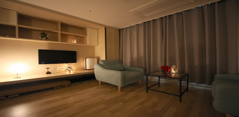 광교중앙역 인근 한국관리사 마사지 전문 지우스웨디시의 아늑한 내부 시설 안내