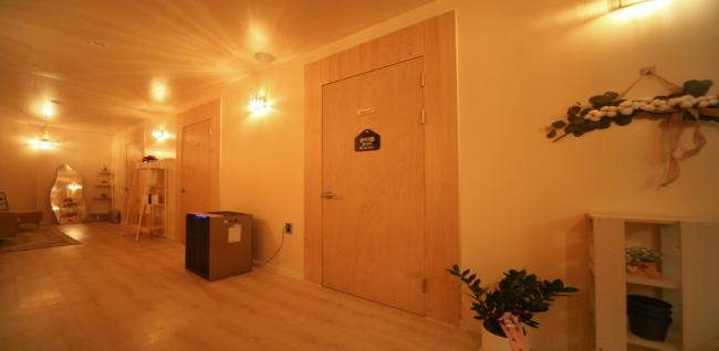 배곧동 인근 한국관리사 마사지 전문 허니테라피의 아늑한 내부 시설 안내