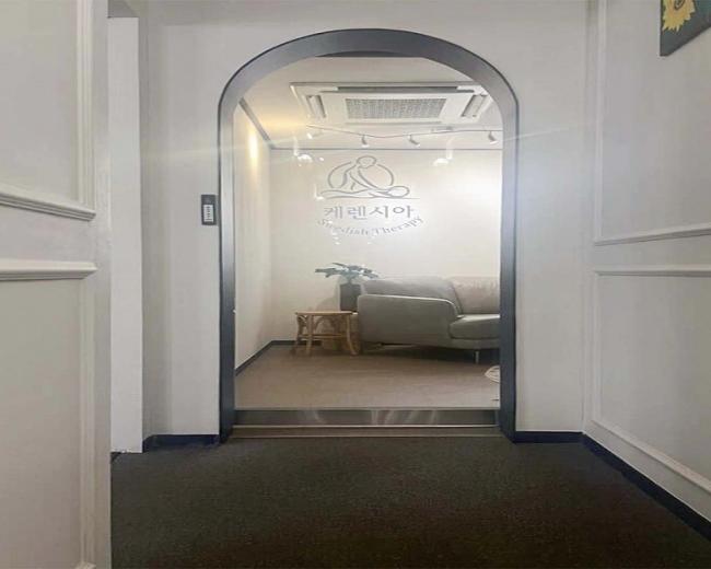 스웨디시 서비스가 제공되는 청담동 청담본점 케렌시아 매장 내부 사진