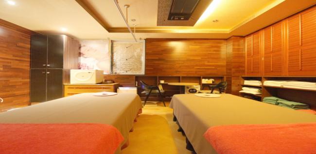 종합운동장역,삼전역,잠실새내역 주변 중국마사지 추천 매장 그린테라피의 전체적인 인테리어 모습