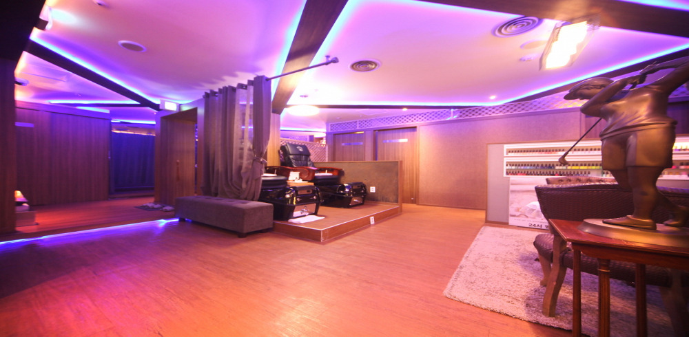 운동장·송담대역,김량장역,고진역 주변 태국마사지 추천 매장 찐마사지의 전체적인 인테리어 모습