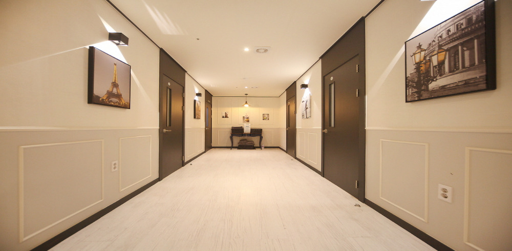 동탄역 주변 스웨디시 추천 매장 엔젤테라피의 전체적인 인테리어 모습