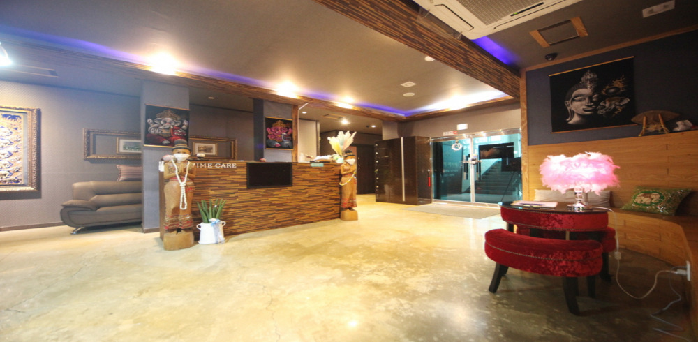 태국마사지 서비스가 제공되는 송전리 킹타이 매장 내부 사진