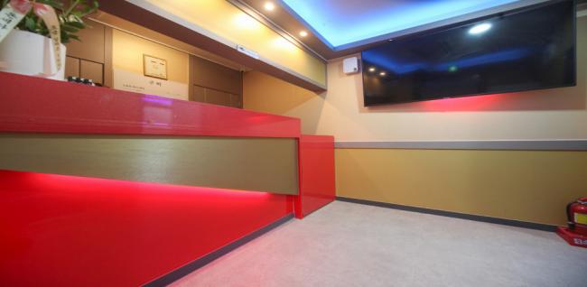 고덕동 중국마사지 전문 구찌마사지의 깔끔하고 정돈된 내부 전경