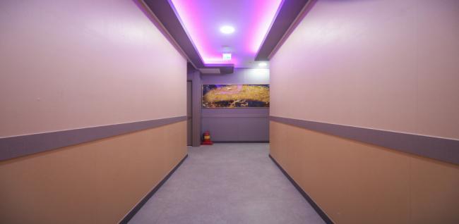 고덕동 중국마사지 전문 구찌마사지의 깔끔하고 정돈된 내부 전경