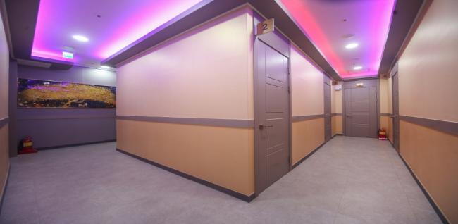 고덕동 중국마사지 전문 구찌마사지의 깔끔하고 정돈된 내부 전경