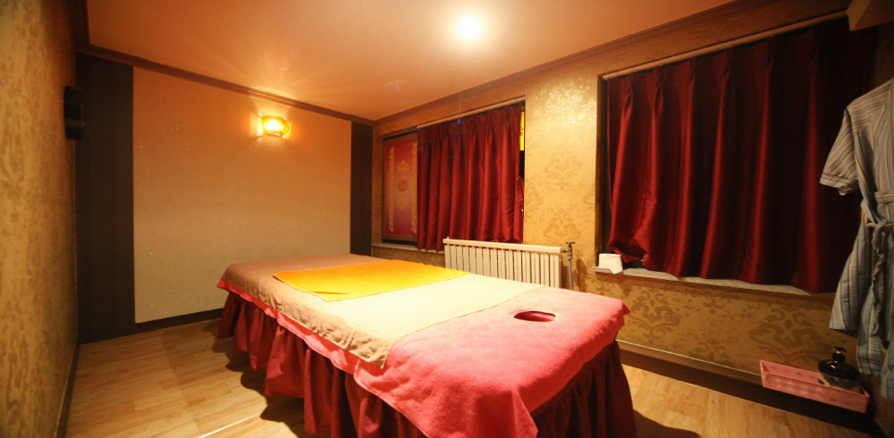 복운리 인근 한국관리사, 중국관리사 마사지 전문 청담마사지의 아늑한 내부 시설 안내
