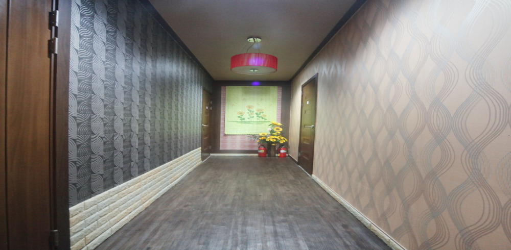 두정동 태국관리사 마사지샵 블링블링의 쾌적한 관리실 내부 모습