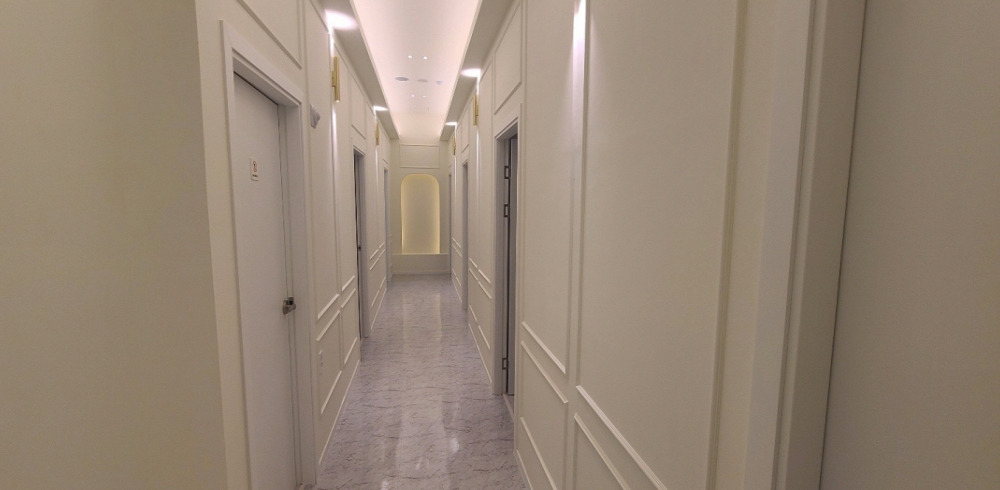 호암동 태국관리사 마사지샵 비비테라피의 쾌적한 관리실 내부 모습