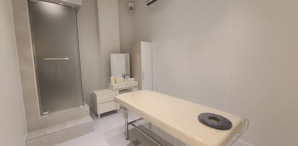 호암동 인근 태국관리사 마사지 전문 비비테라피의 아늑한 내부 시설 안내