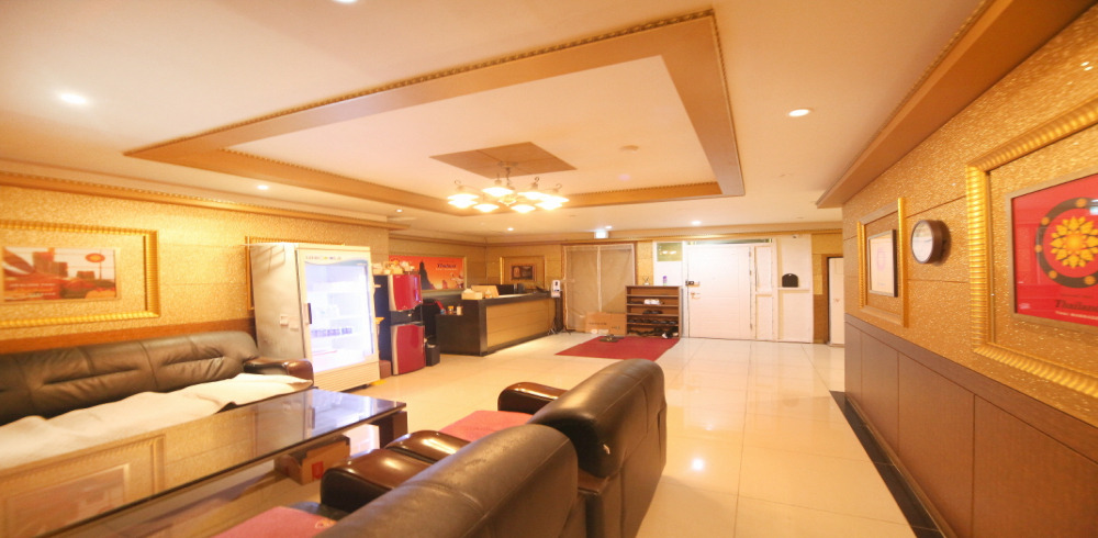 태국마사지 서비스가 제공되는 송현동 힐링타이왓포 매장 내부 사진