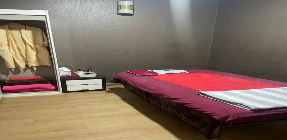 산정동 인근 태국관리사 마사지 전문 썸타이아로마의 아늑한 내부 시설 안내