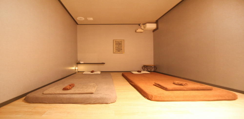 신호동 태국관리사 마사지샵 신호더타이의 쾌적한 관리실 내부 모습