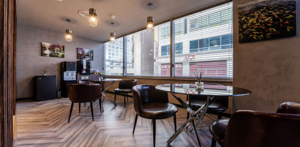 좌동 태국관리사 마사지샵 타이앤아로마의 쾌적한 관리실 내부 모습