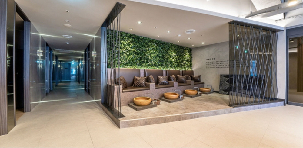 타이앤아로마 - 좌동 중동역,장산역 인근 주차가능, 샤워가능, 커플실, 수면가능, 단체예약, 남/여공용샵 완비된 마사지 시설