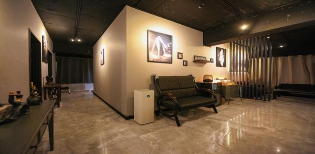 구의동 스웨디시 전문 더샵의 깔끔하고 정돈된 내부 전경