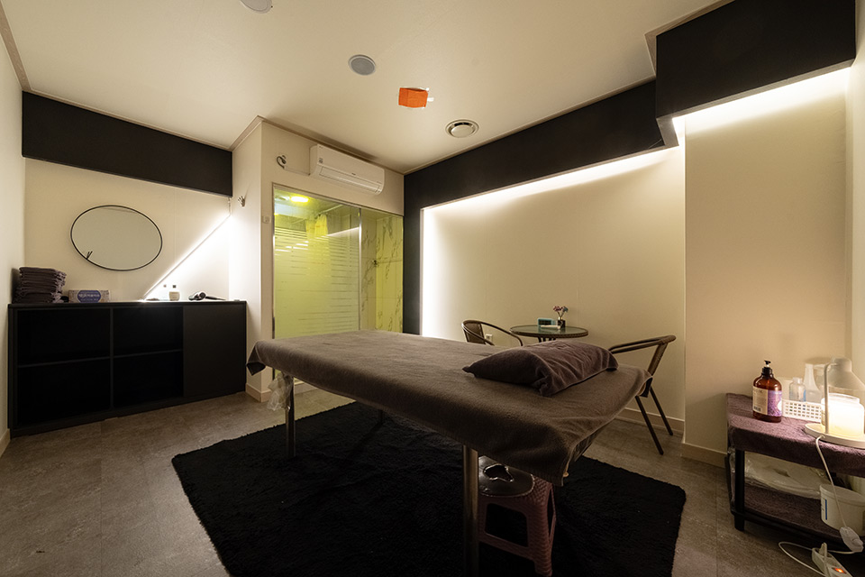 용담동 태국마사지 전문 비비타이밸런스의 아늑하고 프라이빗한 분위기