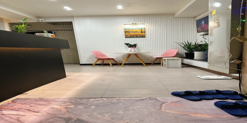 중랑역,상봉역,면목역,사가정역 주변 중국마사지 추천 매장 샹그릴라의 전체적인 인테리어 모습