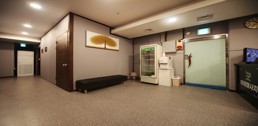 회기역,외대앞역 주변 태국마사지 추천 매장 굿타이의 전체적인 인테리어 모습