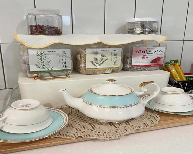 하남풍산역 주변 한국마사지 추천 매장 스파앤테라피의 전체적인 인테리어 모습