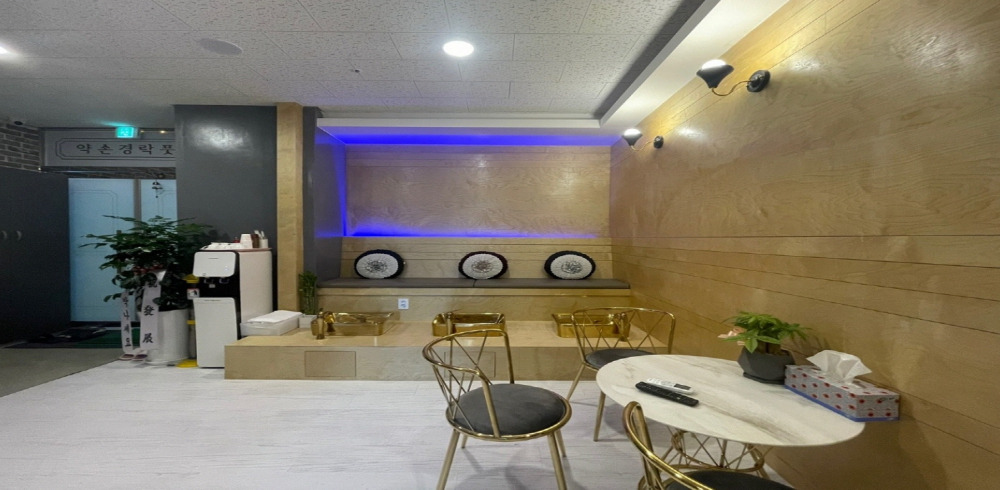 옥길동 인근 중국관리사 마사지 전문 약손경락풋샵의 아늑한 내부 시설 안내