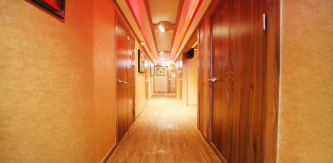 용종동 중국관리사 마사지샵 청담테라피의 쾌적한 관리실 내부 모습