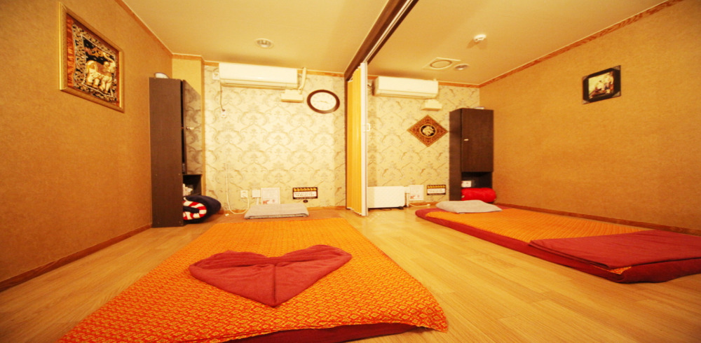 태국마사지 관리 전문 마사지 매장 힐링타이테라피 내부 공간