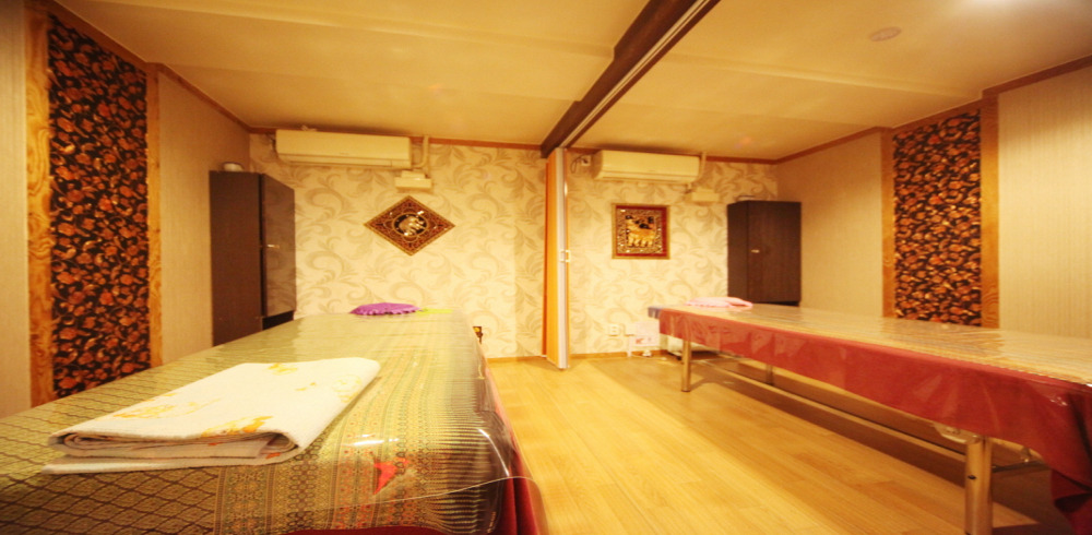 태국마사지 관리 전문 마사지 매장 힐링타이테라피 내부 공간