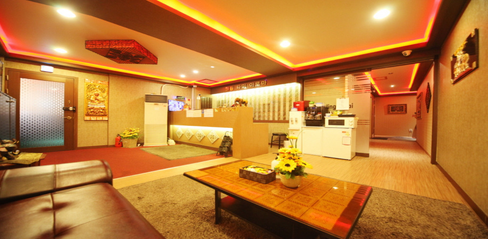 태국마사지 관리 전문 마사지 매장 힐링타이테라피 내부 공간