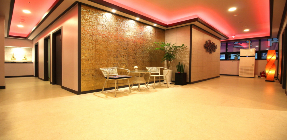 고색역 인근 중국관리사 마사지 전문 렉스테라피의 아늑한 내부 시설 안내