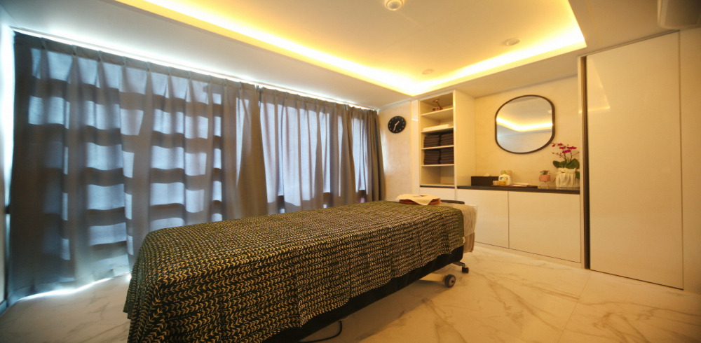 삼성중앙역,한티역,선릉역,삼성역,대치역 인근 마사지 잘하는 곳 아델테라피 청결하게 관리된 내부 시설