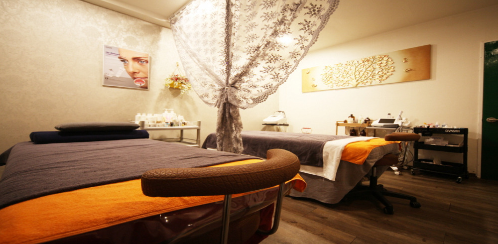올림픽공원역,강동역,둔촌동역,둔촌오륜역 인근 한국관리사 마사지 전문 올리비아에스테틱의 아늑한 내부 시설 안내