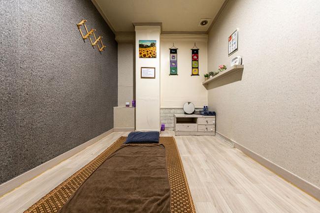 상인역 주변 태국마사지 추천 매장 파타야타이&아로마의 전체적인 인테리어 모습