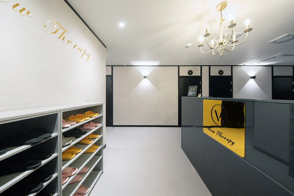 스웨디시 관리 전문 마사지 매장 뷰테라피 내부 공간