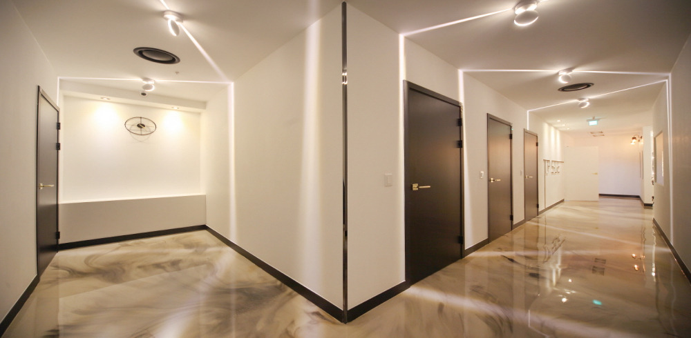 관양동 스웨디시 전문 탑시크릿의 깔끔하고 정돈된 내부 전경