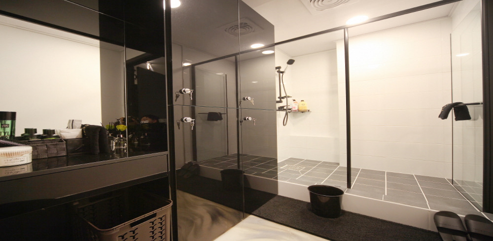 관양동 한국관리사 마사지샵 탑시크릿의 쾌적한 관리실 내부 모습