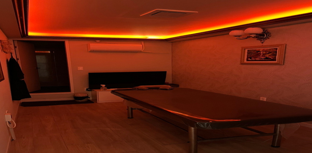 서대전네거리역,오룡역,중구청역 주변 스웨디시 추천 매장 에이스테라피의 전체적인 인테리어 모습