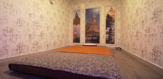 주변 중국마사지 추천 매장 힐링테라피의 전체적인 인테리어 모습