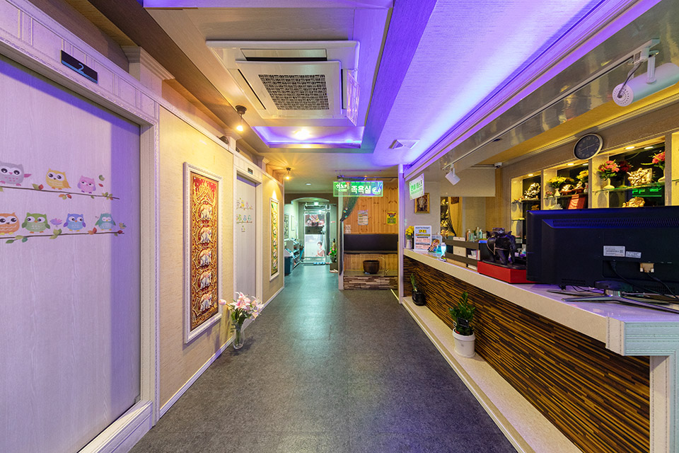 로즈타이마사지 - 문덕리 인근 태국마사지 전문 마사지 매장 전경